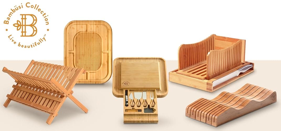 Dish Drying Rack - Bamboo Dish Rack for Kitchen Counter, Collapsible 2-Tier Wooden Drying Rack for Dishes, Plates, Cups, Utensils - Foldable Dish Drainer, Space-Saving Kitchen Drying Rack Organizer thumbnail 9