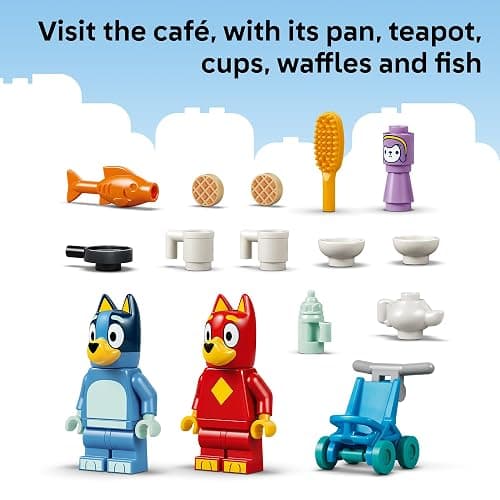 LEGO Bluey School with Rusty and Bluey - Building Toy for Girls & Boys, Ages 4+ - Toddler Figures & Playset - Gift for Birthdays - 11221 thumbnail 6