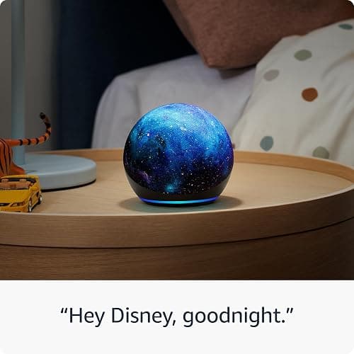 Amazon Echo Dot Kids with Alexa (newest model), Designed for kids, with parental controls, Includes 1 Year of Amazon Kids+, Stardust thumbnail 6