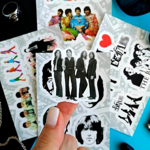 BulbaCraft 35 Pcs The Beatle Stickers for Adults, The Beatle Gifts, The Beatle Memorabilia and Gifts, The Beatle Merch, The Beatle Products, Sticker for The Beatle Mug thumbnail 2