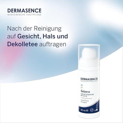 DERMASENCE Seborra Leichte Tagespflege mit LSF 30, 50 ml – Tagescreme bei unreiner Haut, schützt vor UV-Strahlen, ideal bei Neigung zu Mallorca-Akne, ohne Parfüm, beruhigend, fettfrei, vegan thumbnail 5