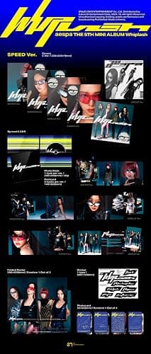 aespa Whiplash 5th Mini Album SPEED Ver. (SPEED Ver. - Random Ver.) thumbnail 3