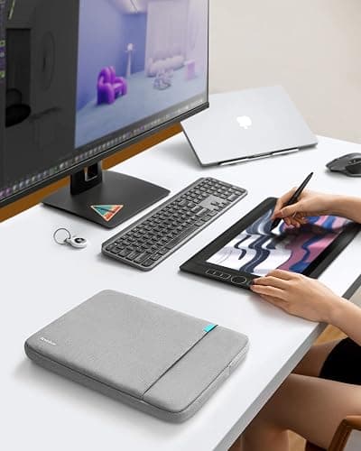 tomtoc 360° Protective Laptop Sleeve for 13-inch New MacBook Air M4/A3240 2025, M3/A3113, M2/A2681 M1/A2337 A2179 A1932, 13-inch MacBook Pro M2/A2686 M1/A2338, Water-Resistant Computer Case Bag thumbnail 7