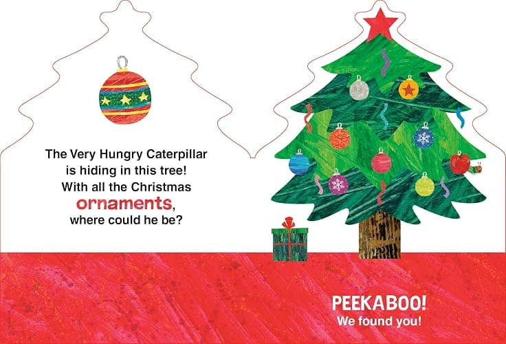 The Very Hungry Caterpillar's Peekaboo Christmas (The World of Eric Carle) thumbnail 2