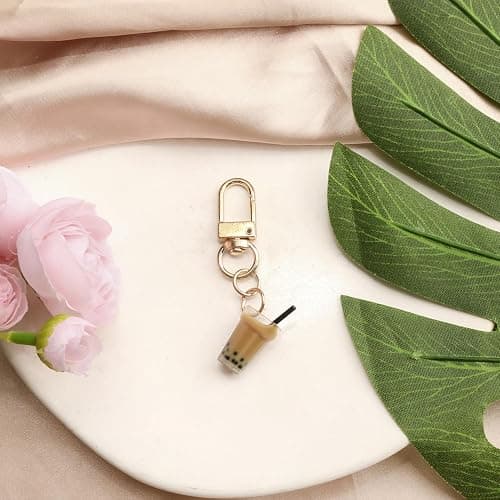 MUCOOS Bubble Tea Keychain for Girls Boba Milk Tea Keychains for Boba Lovers Teen Girl Gift Idea thumbnail 3