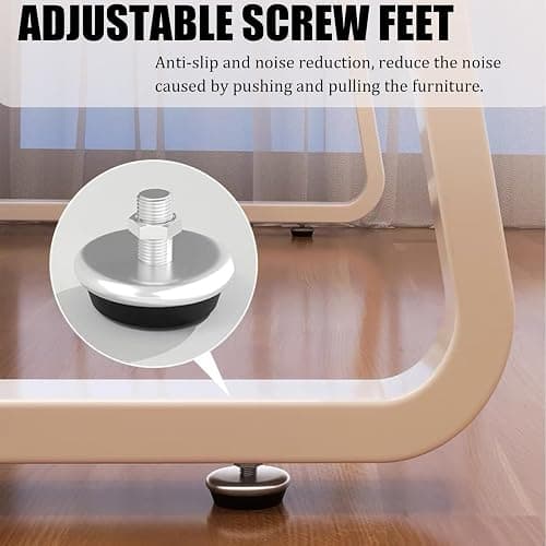 XUEGW Modern Computer Desk Simple Style Study Table for Home Office, Wooden Writing Desks PC Table for Bedroom,80 * 50cm thumbnail 6