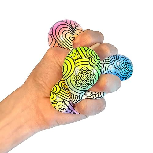 Schylling NeeDoh Press-Doh - Sensory Fidget Toy - Assorted Designs - Ages 3 to Adult (Pack of 1) thumbnail 2