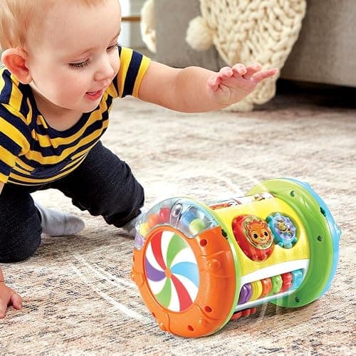 VTech - Jouet Musical Magi Rouleau Tam-Tam 3 en 1, Instrument de Musique Enfant, Jouet d'Activité et de Développement, Jeu Évolutif, Cadeau Bébé Garçon et Fille Dès 9 Mois - Contenu en Français thumbnail 11