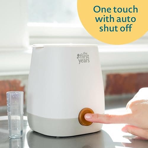 The First Years Baby Bottle Warmer and Sterilizer - Pacifier and Bottle Nipple Sanitizer - Feeding Baby Essentials for Formula or Breast Milk - Holds Multiple Sizes thumbnail 3