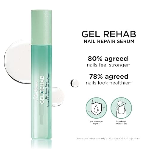 Sally Hansen Gel Rehab Nail Treatment Pen | Repair, Hydrate & Renew | Strengthens and Restores Damaged Nails | Keratin & Vitamin Complex | Easy, Mess-Free Nail Care on the Go thumbnail 4