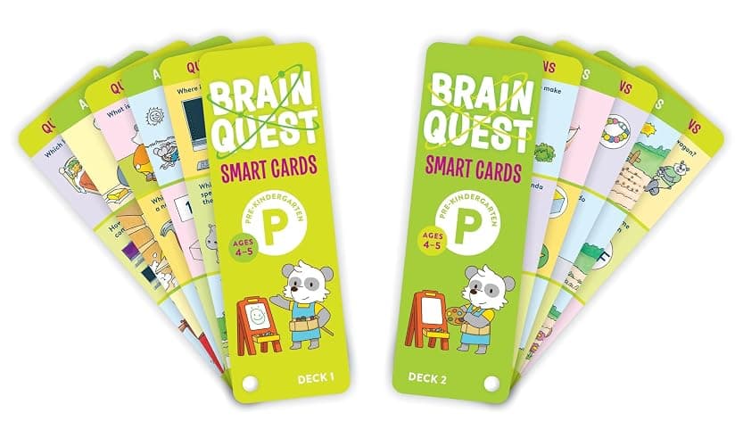 Brain Quest Pre-Kindergarten Smart Cards Revised 5th Edition (Brain Quest Smart Cards) thumbnail 9
