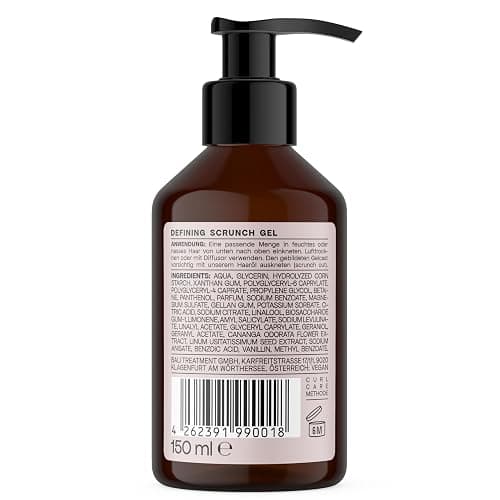 BALI CURLS Curl Defining Gel 150ml – Con Semi di Lino ed Estratto di Ylang Ylang – Vegano – Per Capelli Naturali, Lisci e Ben Definiti – Styling e Cura dei Capelli thumbnail 2