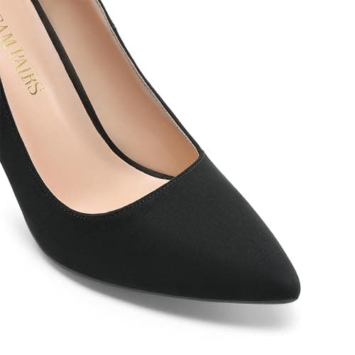 Dream Pairs Escarpins à Bout fermé à Talons Hauts pour Femme Bout Pointu thumbnail 2