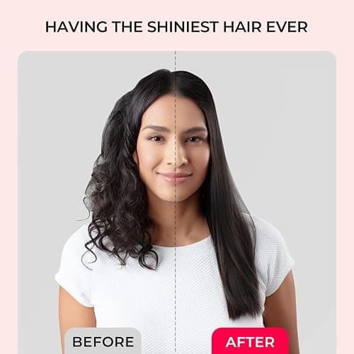 TYMO Pink Volumizer Hair Dryer Brush with Titanium Barrel, 1200W, 3 Speeds, Nylon Bristles, Ionic Technology, Salon Long-lasting Hairstyles, Hot Air Brush for Women, Designed for 120V USA Outlets thumbnail 6