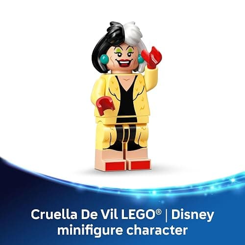LEGO Disney Cruella De Vil’s Car Building Toy - 101 Dalmations Pretend Play Vehicle Building Set for Girls & Boys, Ages 9+ - Gift for Christmas - 43277 thumbnail 6