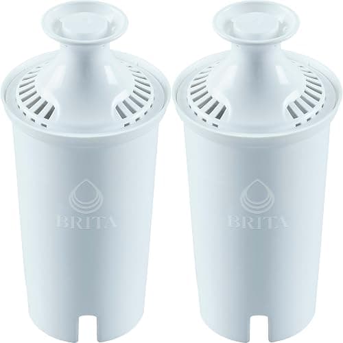 Brita Plus Water Filter, BPA-Free, High-Density Replacement Filter for Pitchers and Dispensers, Reduces 2x Contaminants*, Lasts Two Months or 40 Gallons, Includes 2 Filters thumbnail 7