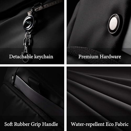NIID Sling Bag,Crossbody Bag for Switch 2,Expandable Sling Bag Stylish,Waterproof Small Backpack Men,Multipurpose Chest Bag,Shoulder Backpack for Travel Work thumbnail 5