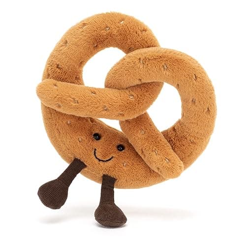 Jellycat Amuseables Pretzel Stuffed Toy, 7 inches - Food Plush - Fun Gift Idea thumbnail 3