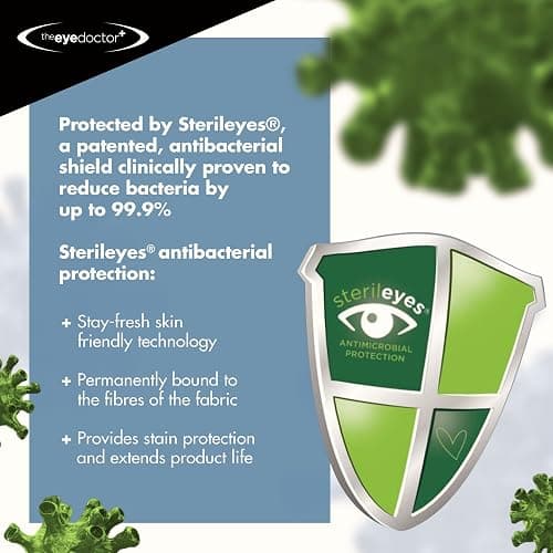 The Eye Doctor Hot Compress for Eye - Helps Dry Eye & Blepharitis - Reusable Eye Mask - Heated Eye Mask for Dry Eyes - Warm Compress for Dry Eyes - Heated Eye Mask for Stye thumbnail 7