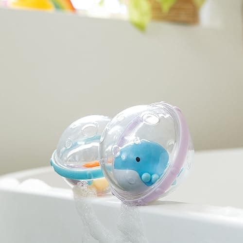 Munchkin® Float & Play Bubbles™ Baby and Toddler Bath Toy, 4 Count thumbnail 5