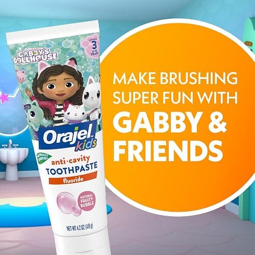 Spinbrush Gabby's Dollhouse Kids Electric Battery Toothbrush, Soft Bristles thumbnail 9