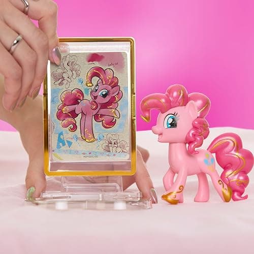 My Little Pony Kayou Friendship in the Cards (Amazon Exclusive) | 4 Special Edition Pony Toys with Collectible Cards & Display Stands, Ages 3+ thumbnail 2