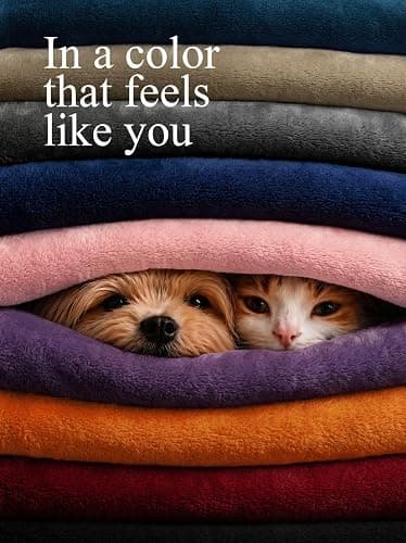 Utopia Bedding Ultra Soft Fleece Bed Blanket Throw Size Black (50x60 Inch) | Microfiber Plush Warm Lightweight Breathable Cozy Blanket Anti-Static, All Season Use, Gift for Women and Men thumbnail 9