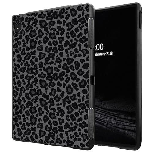 RMJKXQZG Tablet Case for Ipad 10Th Generation for iPad 10.9 Inch Case (2022) Slim Design Matte TPU Rubber Soft TPU Protective Cover for iPad 10th Gen, Dark Green Leopard Print Pattern - Image 1