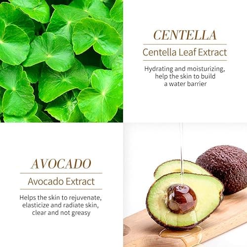 Avocado Eye Mask 60 Pcs, Under Eye Patches for Dark Circles and Puffiness, Moisturizing Nourishing Eye Treatment Mask, Moisturizing and improving eye skin dryness thumbnail 3