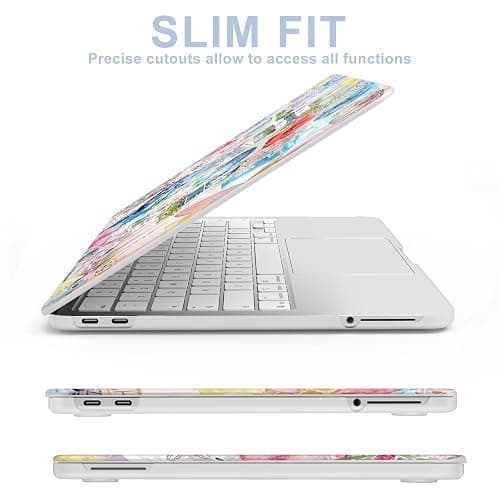 AKIT Compatible with MacBook Neo Case 13 inch 2026 A3404 (A18 Pro Chip), Unique Pattern Plastic Hard Shell Laptop Case+Screen Protector+Keyboard Cover for New MacBook Neo 13 inch, Sea Turtle thumbnail 6