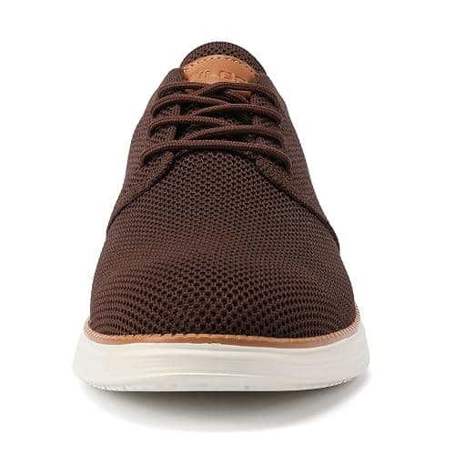 VILOCY Men's Fashion Dress Sneakers Casual Walking Shoes Business Oxfords Comfortable Breathable Lightweight Tennis thumbnail 3
