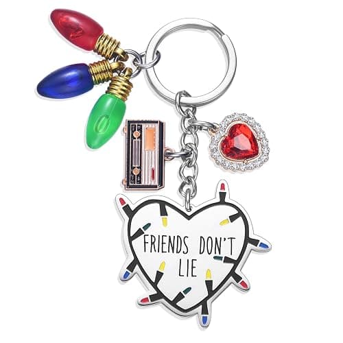 Friendship Gifts Keychain Friends Don't Lie Merchandise Halloween Collection Gift - Image 1