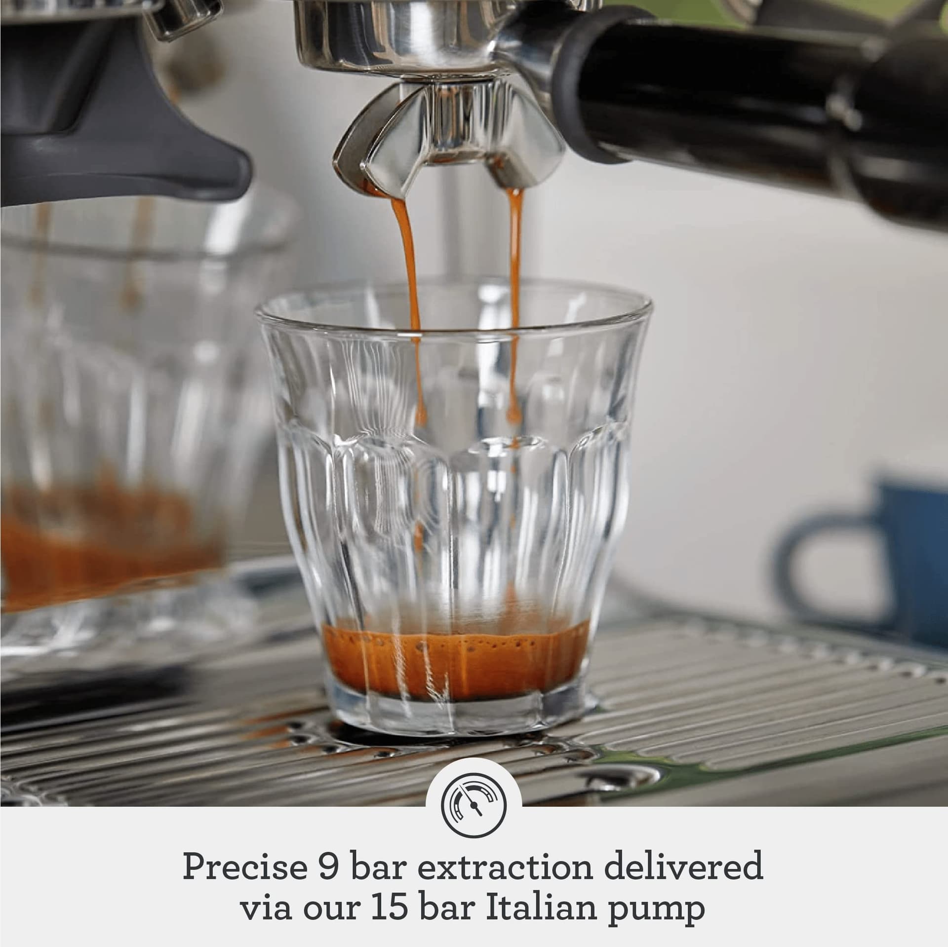 Breville Barista Express Espresso Machine, Brushed Stainless Steel BES870BSS thumbnail 5
