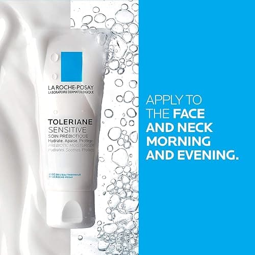 La Roche-Posay Face Wash, Toleriane Dermo-Cleanser for Sensitive Skin & BUNDLE with Toleriane Sensitive Cream, Soothing & Hydrating Face Care, Fragrance Free, Dermatologist Recommended thumbnail 4