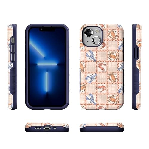 Casely iPhone 13 Mini Case | On the Cape | Coastal Summer | Bold Protective Design | MagSafe Compatible Design thumbnail 9