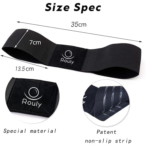 LANJAO Golf Swing Trainer Aid,Swing Correcting Arm Band, Swing Easy Black thumbnail 4
