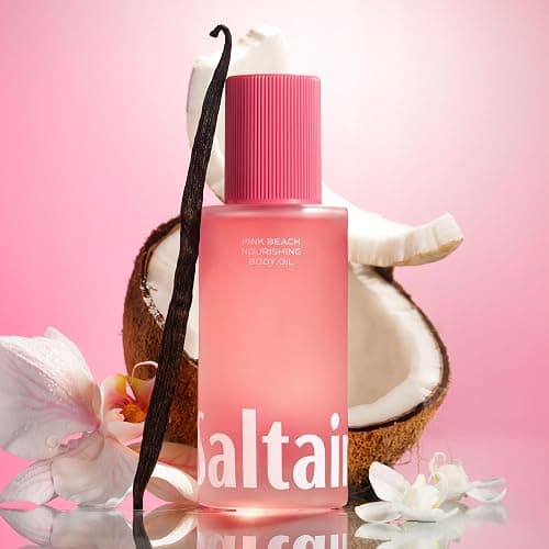 Saltair Body Oil – Silky After Shower and Bath Dry Oil for Women and Men – Non-Greasy, Well-Absorbing Moisturizer for Hydrating Dry Skin – Pink Beach Scent, 4oz thumbnail 2