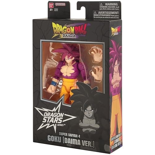 Dragon Stars Series - Dragon Ball DAIMA - Super Saiyan 4 Goku [DAIMA Ver.] 6.5" Action Figure thumbnail 7
