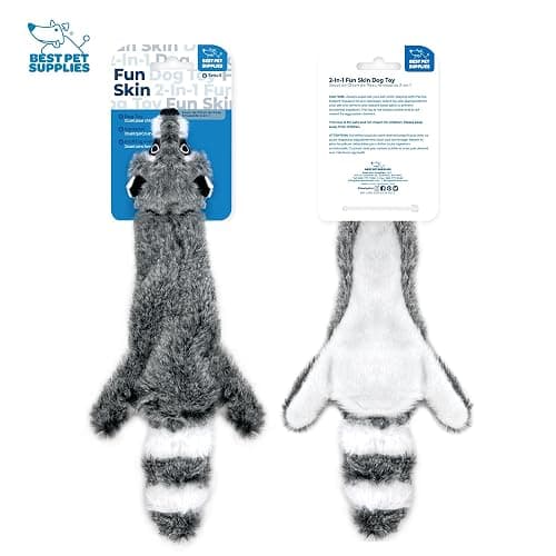 (2 Pack) Racoon & fox dog toys thumbnail 3