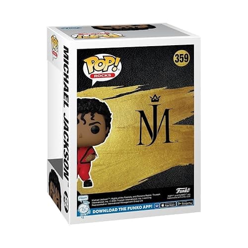 Funko POP! Rocks: Michael Jackson - (Thriller) - Collectable Vinyl Figure - Gift Idea - Official Merchandise - for Kids & Adults - Music Fans - Model Figure for Collectors and Display thumbnail 3