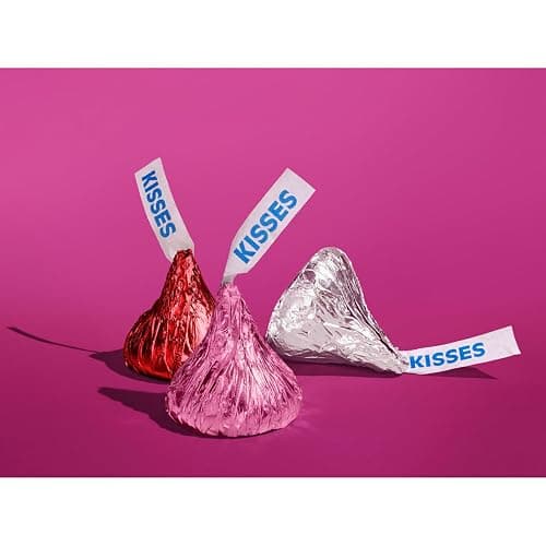 HERSHEY'S KISSES Milk Chocolate, Valentine's Candy Bag, 10.1 oz thumbnail 4