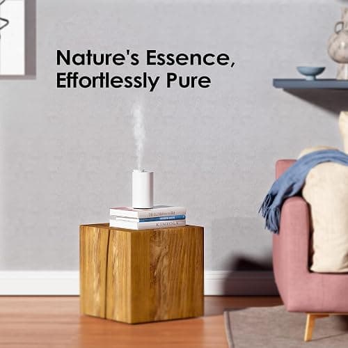 Waterless Diffuser for Essential Oil, Battery Operated Nebulizer, 0.7 Fl.Oz./ 20mL Capacity, Mini Scent Air Machine, 3 Countdown Timers & 3 Mist Levels for Home, Room, Car, Office - AN6 Lavender thumbnail 6