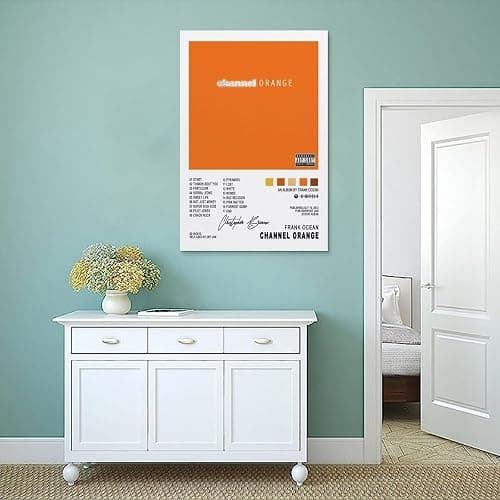 Frank Ocean Album Cover Poster - Channel ORANGE Decorative Painting Canvas Wall Art, 12x18inch (30x45cm) - Modern Family Bedroom Decor thumbnail 4