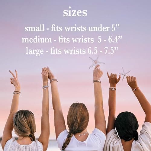 K'lani Stride Hair Tie Bracelets - Elastic Ponytail Holder - Medium | Doubles as stylish jewelry; strong-hold ponytail holder; gift for birthdays, Mother's Day & graduation; set of 5 thumbnail 4