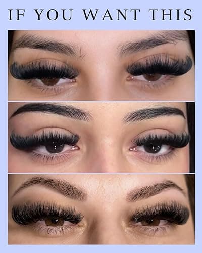 Fluff Lash Clusters 60D+80D Thick Eyelash Clusters D Curly Wispy Individual Lashes 10-18mm Cluster Eyelash Extensions 280pcs False Eyelashes DIY Flat Lash Extension by TOOCHUNAG thumbnail 3
