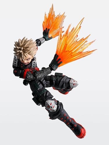 TAMASHII NATIONS - My Hero Academia - Katsuki Bakugo -The Beginning- S.H.Figuarts Action Figure | My Hero Academia 6 Inch Action Figure S.H. Figuarts - Katsuki Bakugo The Beginning thumbnail 9