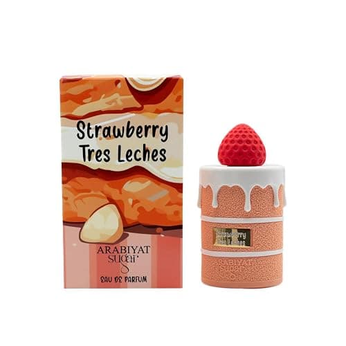 Arabiyat Sugar Strawberry Tred Leches Eau De Parfum 3.4FL.OZ thumbnail 3