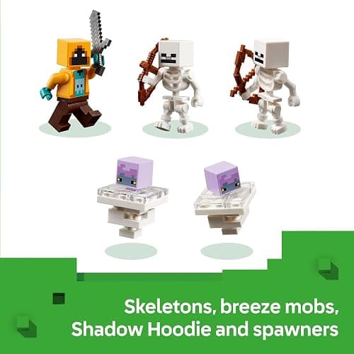 LEGO Minecraft The Trial Chamber Building Toy - Gamer Playset for Kids, Girls and Boys, Ages 8+ - Includes Shadow Hoodie Minifigure for Pretend Play - Gift Idea for Birthday - 21271 thumbnail 4