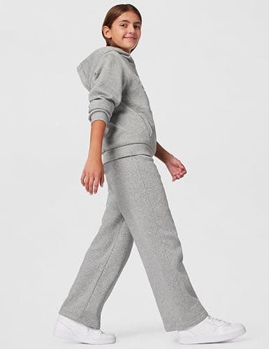 Nike Girls' Sportswear Club Fleece Wide-Leg Pants thumbnail 2