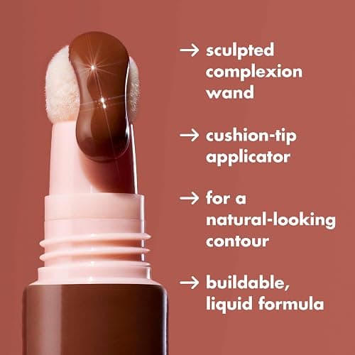 e.l.f. Halo Glow Contour Beauty Wand, Liquid Contour Wand For A Naturally Sculpted Look, Buildable Formula, Vegan and Cruelty-free, Light/Medium thumbnail 3